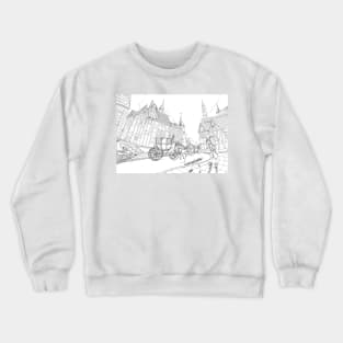 The Bavarian Village Crewneck Sweatshirt